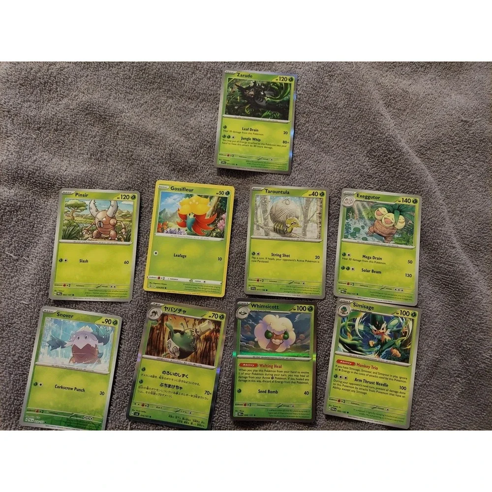Pokemon‎ Cards Lot Crocalor Simisear Bronzong Dialga Quaxwell Seaking